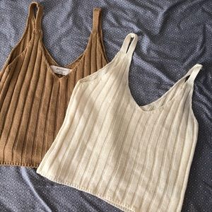 Knit tank tops bundle